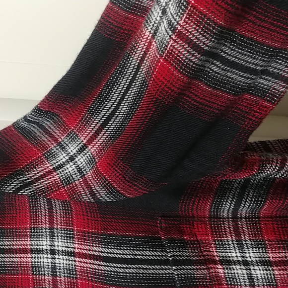 Madewell Red & Black Plaid Flannel - Picture 16 of 17